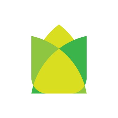 Büyüyen Ağaç logosu tasarım vektörü