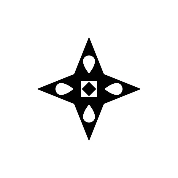Star Oil Vetor Design Logotipo —  Vetores de Stock