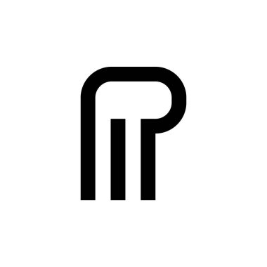 Başbakan veya milletvekili logo tasarım vektörü