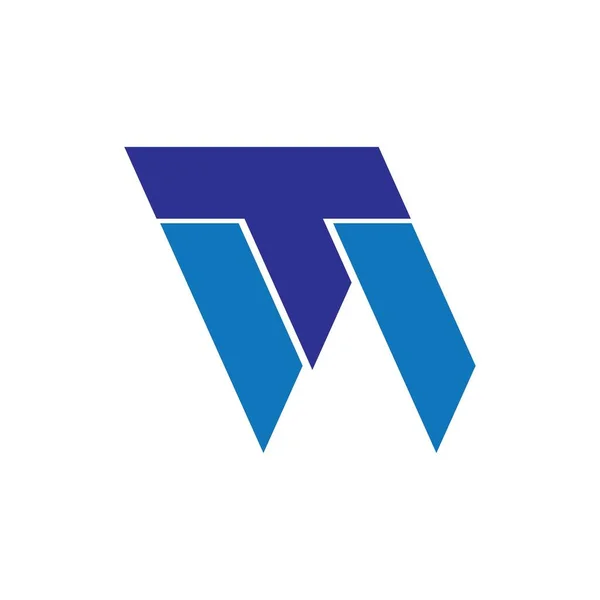 Brief Logo Ontwerp Vector — Stockvector
