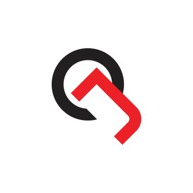 CJ harfi logo tasarım vektörü
