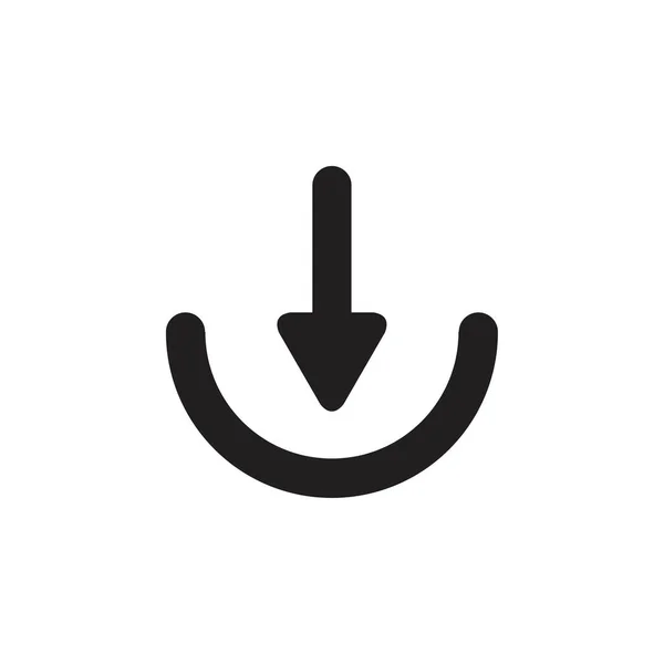 Guardar Descargar Logo Logo Logo Design Vector — Vector de stock