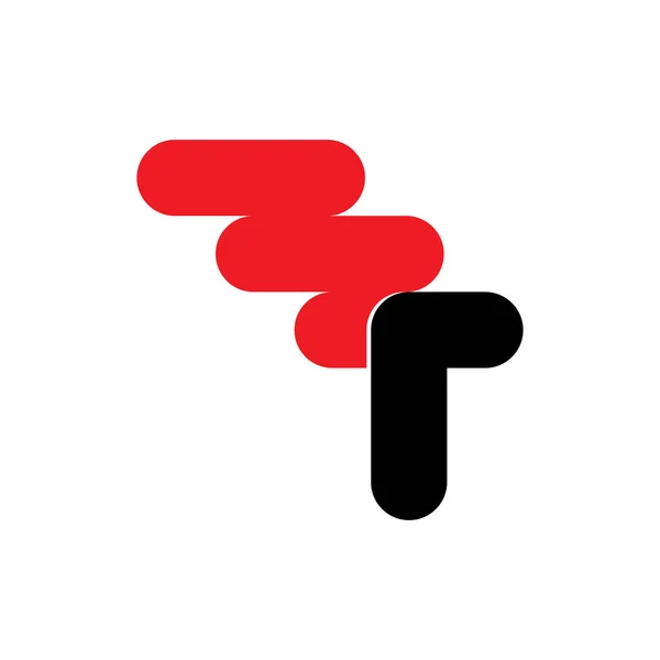 Carta Logotipo Design Vetor —  Vetores de Stock