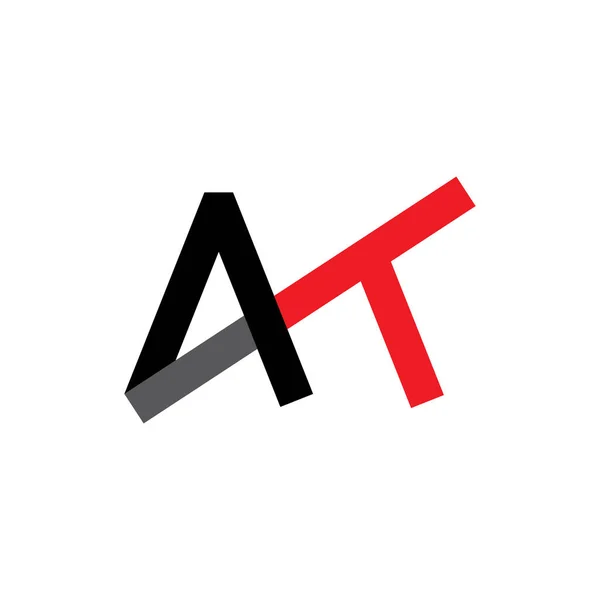 Carta Logotipo Vetor Design —  Vetores de Stock