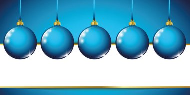 Noel biblo mavi renkli