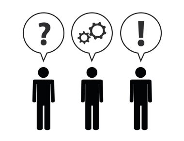 iş sembolü ekip çalışması piktogram