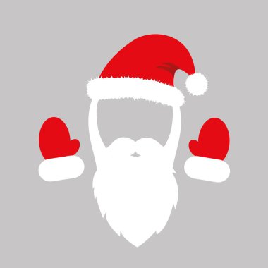 Noel Baba kırmızı kostüm