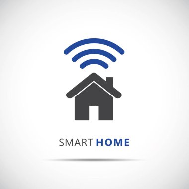 Akıllı ev kontrol kavramı Infographic