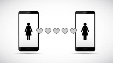 Smartphone cep telefonu ile app eşcinsel kadın dating online