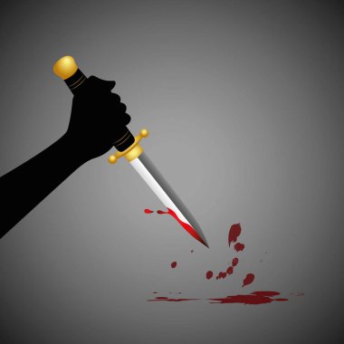 Elini tut keskin boody hançer bıçak