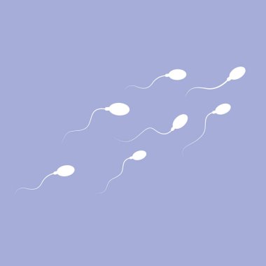 insan sperm bir yönde Yüzme