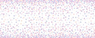 konfeti arka planda renkli pastel renkler