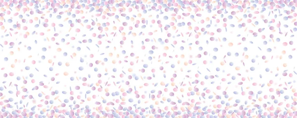 Konfetti Hintergrund in bunten Pastellfarben — Stockvektor
