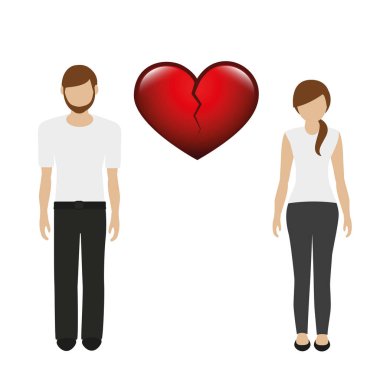 erkek ve kadın karakter arasında bir ayrım