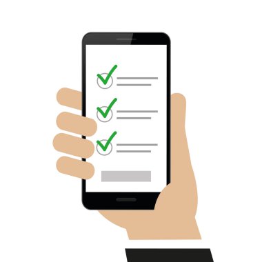 El telefon listesi ile Smartphone tutuyor