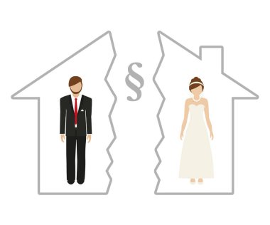 özellik boşanma erkek ve kadın yarım bir evde bölünmesi