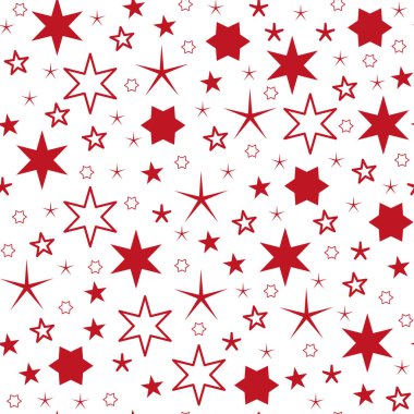 Kusursuz desenli Noel yıldızı tasarımı