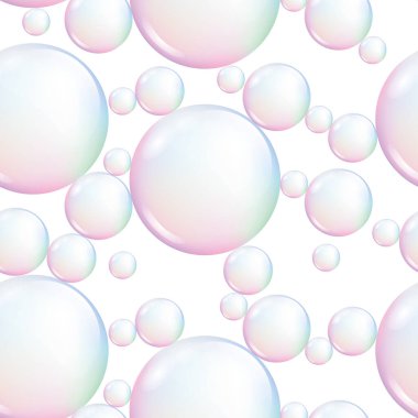 Kusursuz desenli renkli sabun köpüğü arkaplanı
