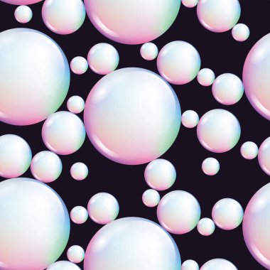 Kusursuz desenli renkli sabun köpüğü arkaplanı