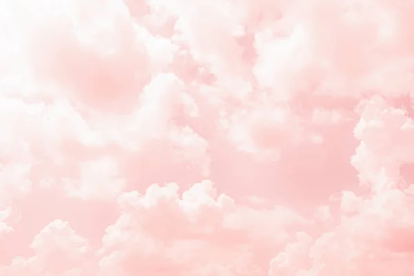 Abstract Kleur Van Wolken Lucht Roze Zonneschijn Voor Textuur Achtergrond Stockfoto