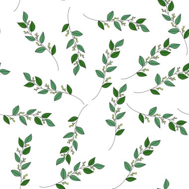 Romantik sorunsuz vektör çiçek desenli