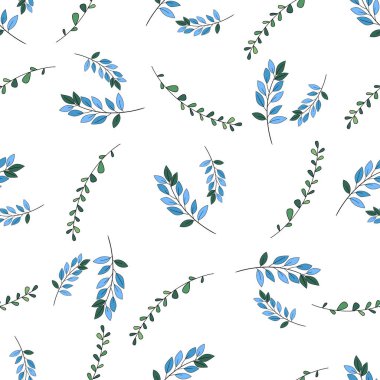 Romantik sorunsuz vektör çiçek desenli