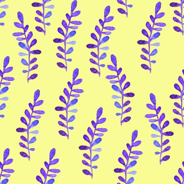 Çiçekli ve bitkili doku. Çiçek süsü. Orijinal çiçek deseni.