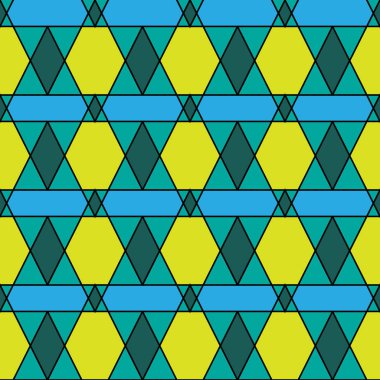 Retro desen geometrik şekiller. renkli mozaik zemin. geometrik hipster retro arka plan, metin üstünde bu yer. Retro üçgen arka plan.