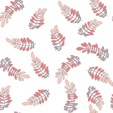 Çiçekler ve bitkiler ile doku. Çiçek süsleme. Özgün flowe