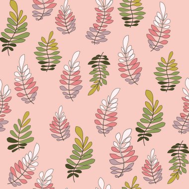 Çiçekler ve bitkiler ile doku. Çiçek süsleme. Özgün flowe