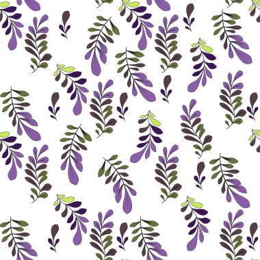 Çiçekler ve bitkiler ile doku. Çiçek süsleme. Özgün flowe