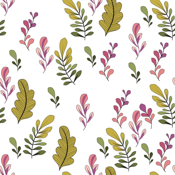 Çiçekler ve bitkiler ile doku. Çiçek süsleme. Özgün flowe