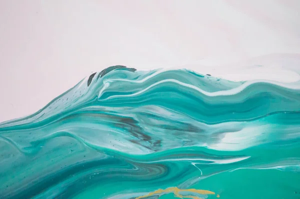 Acrylique Peinture Abstrait Gros Plan Sur Tableau Peinture Abstraite Colorée — Photo