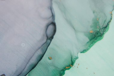 Mürekkep, boya, soyut. Tabloya yakın çekim. Renkli soyut resim arkaplanı. Yüksek desenli yağlı boya. Yüksek kaliteli detaylar.