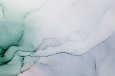 Mürekkep, boya, soyut. Tabloya yakın çekim. Renkli soyut resim arkaplanı. Yüksek desenli yağlı boya. Yüksek kaliteli detaylar.