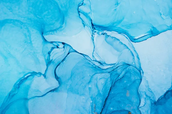 Mürekkep, boya, soyut. Tabloya yakın çekim. Renkli soyut resim arkaplanı. Yüksek desenli yağlı boya. Yüksek kalite detaylar. Alkol mürekkebi modern soyut resim, modern modern sanat.