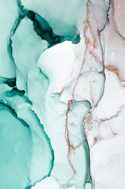 Mürekkep, boya, soyut. Tabloya yakın çekim. Renkli soyut resim arkaplanı. Yüksek desenli yağlı boya. Yüksek kaliteli detaylar.