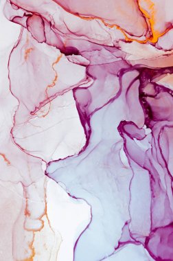 Mürekkep, boya, soyut. Tabloya yakın çekim. Renkli soyut resim arkaplanı. Yüksek desenli yağlı boya. Yüksek kaliteli detaylar.