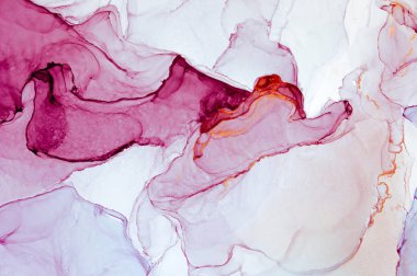 Mürekkep, boya, soyut. Tabloya yakın çekim. Renkli soyut resim arkaplanı. Yüksek desenli yağlı boya. Yüksek kaliteli detaylar.