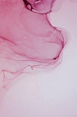 Mürekkep, boya, soyut. Tabloya yakın çekim. Renkli soyut resim arkaplanı. Yüksek desenli yağlı boya. Yüksek kalite detaylar. Alkol mürekkebi modern soyut resim, modern modern sanat.