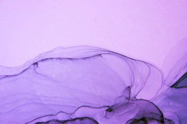 Mürekkep, boya, soyut. Tabloya yakın çekim. Renkli soyut resim arkaplanı. Yüksek desenli yağlı boya. Yüksek kalite detaylar. Alkol mürekkebi modern soyut resim, modern modern sanat.