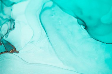 Mürekkep, boya, soyut. Tabloya yakın çekim. Renkli soyut resim arkaplanı. Yüksek desenli yağlı boya. Yüksek kaliteli detaylar.