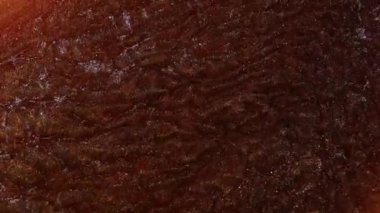 Soyut bronz boya nehrin rengine boyanmış.. 