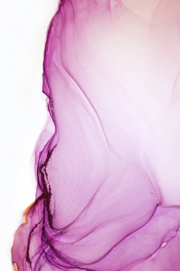 Alkol mürekkebi deniz dokusu. Artistik parlak sıçrama. Sıvı sanat eseri. Soyut ruhani girdap. Sanat eserinin bir parçası. Moda modern sanat. Gökyüzünden esinlenildiği kadar buhar ve dumandan da..