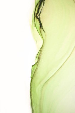 Alkol mürekkebi deniz dokusu. Artistik parlak sıçrama. Sıvı sanat eseri. Soyut ruhani girdap. Sanat eserinin bir parçası. Moda modern sanat. Gökyüzünden esinlenildiği kadar buhar ve dumandan da..