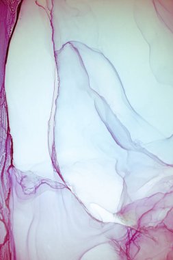 Alkol mürekkebi deniz dokusu. Artistik parlak sıçrama. Sıvı sanat eseri. Soyut ruhani girdap. Sanat eserinin bir parçası. Moda modern sanat. Gökyüzünden esinlenildiği kadar buhar ve dumandan da..