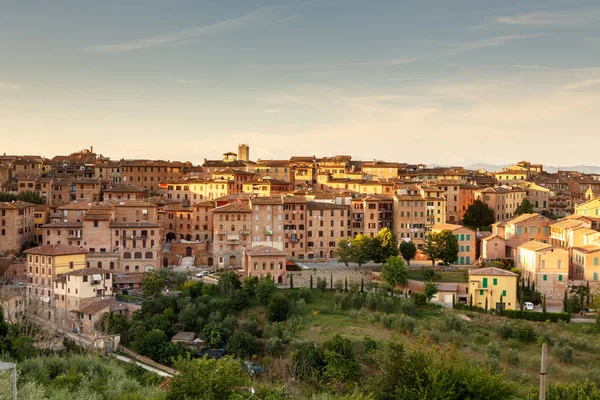 Stadtbild Von Siena Toskana Italien — Stockfoto