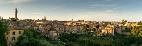 Міський Пейзаж Міста Сієна Тоскана Італія — стокове фото