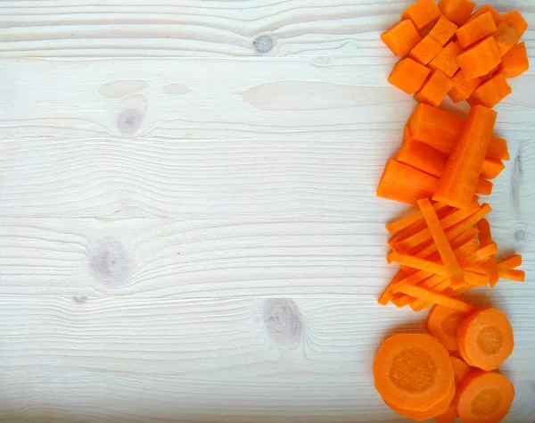 carrots, cut, on the Board, slicing carrots, cooking carrots