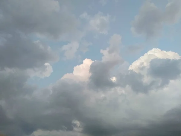 Cielo Con Nubes Nubes Cielo Cielo Azul Nubes Blancas Sueño —  Fotos de Stock